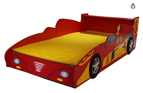 Kids bed | baby Car Bed | wooden bed | Kids Furniture | 2 Single bed 5