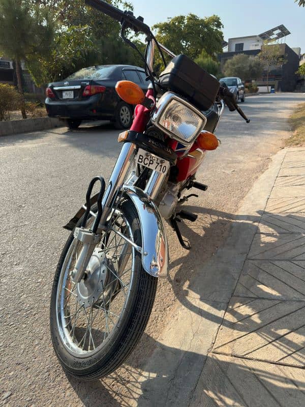 Honda CB 125 - For Sale Islamabad Registered 0