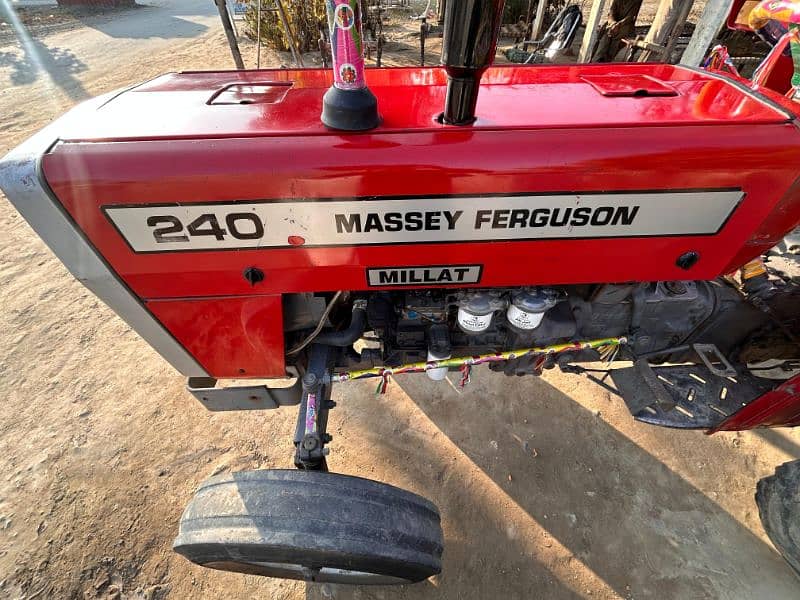 Massey 240 Tractor 2009 Model Full Lush condition 4