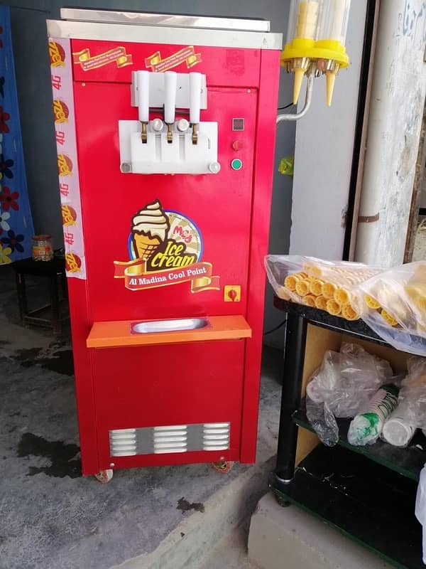 used cone ice cream machine for sail 2