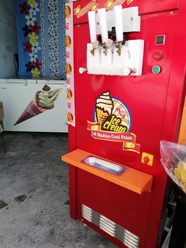 used cone ice cream machine for sail 3