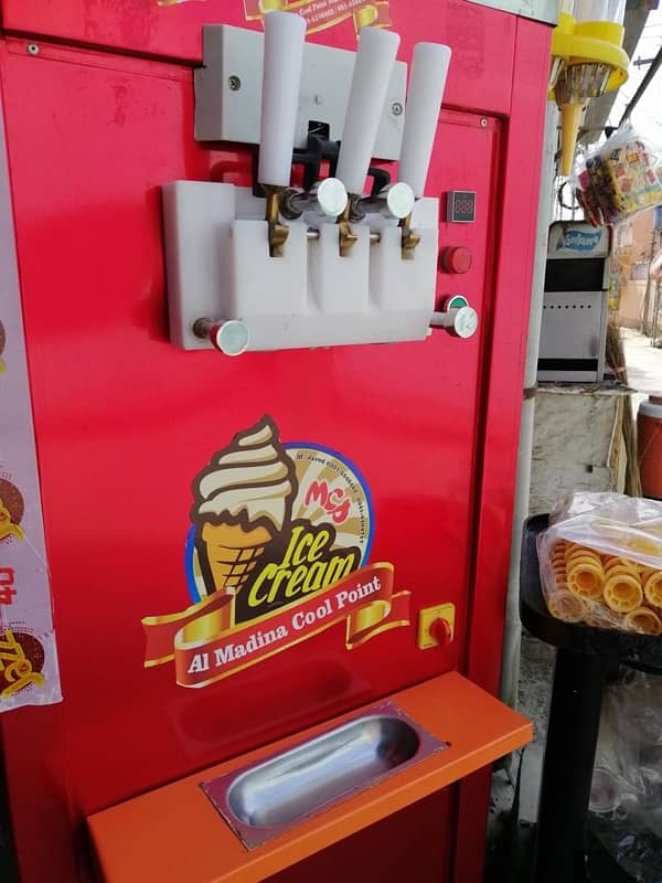 used cone ice cream machine for sail 4