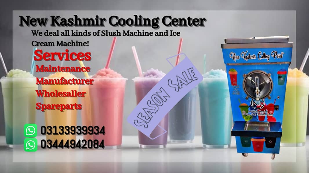 Cone Machine / Ice Cream Machine / Slush Machine 5