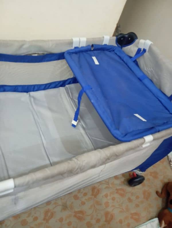 2 in 1 baby cot play pen 2