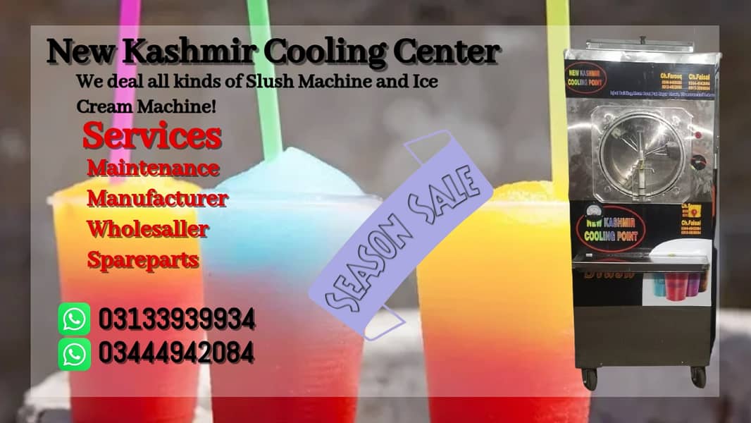 Cone Machine / Ice Cream Machine / Slush Machine 3