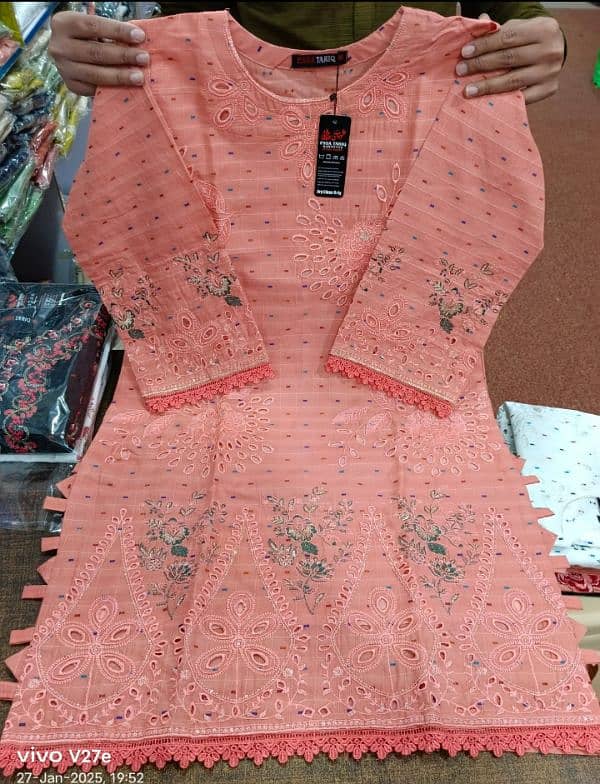 Lawn Embroided Fancy suit 5