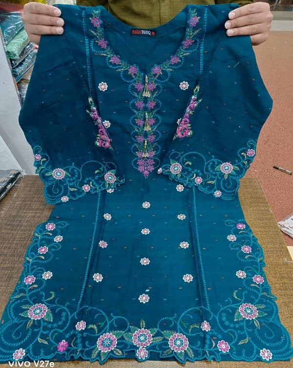 Lawn Embroided Fancy suit 8