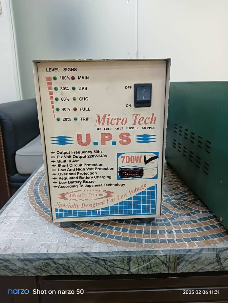 02 Nos UPS Well Condition 0