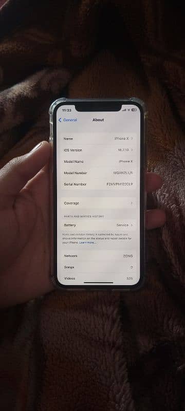 iphone X 256gb official 9