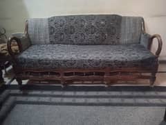 shesham wood sofa set