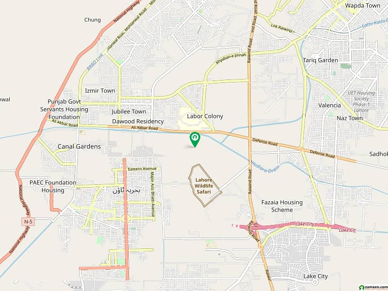 Ideal 6 Marla Residential Plot Available In  Dream Gardens  Phase 1 - Block B, Lahore 0