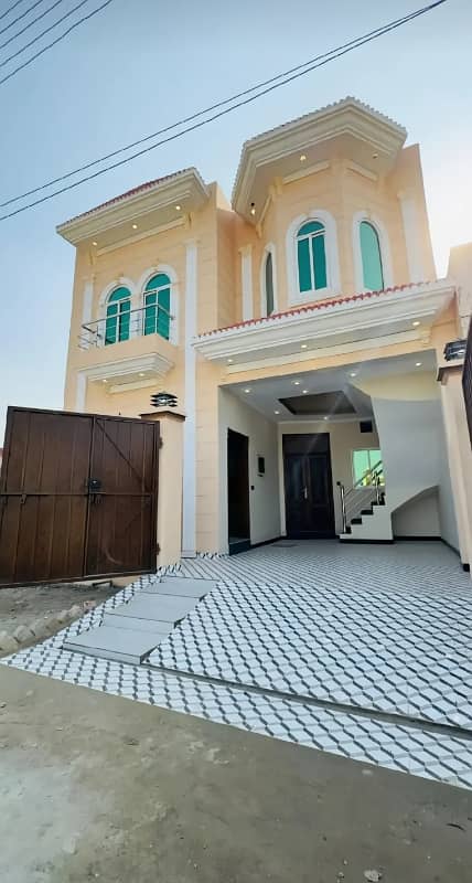 5 Marla New 1.5 Story House Al Haram Garden 1