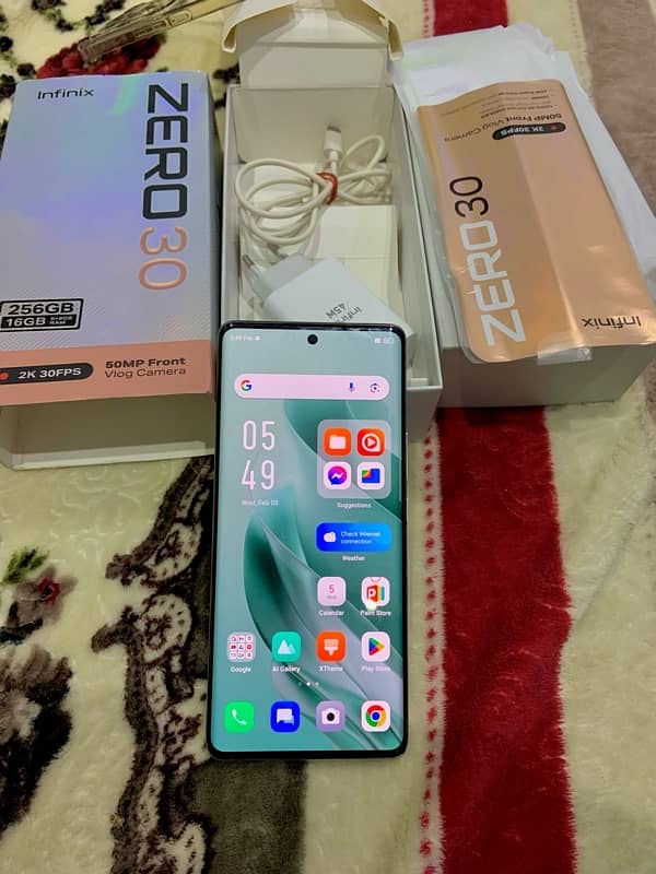 Infinix Zero 30 16/256 Full box 1