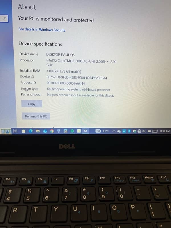 Dell laptop 5