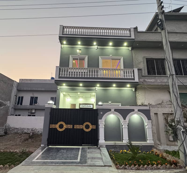 3 Marla New House For sale In Al haram garden Lahore 0