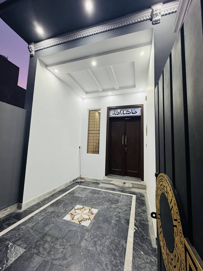 3 Marla New House For sale In Al haram garden Lahore 1