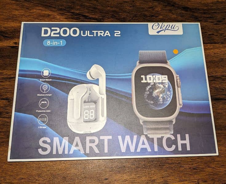 SMART WATCH D200 ULTRA 2 1