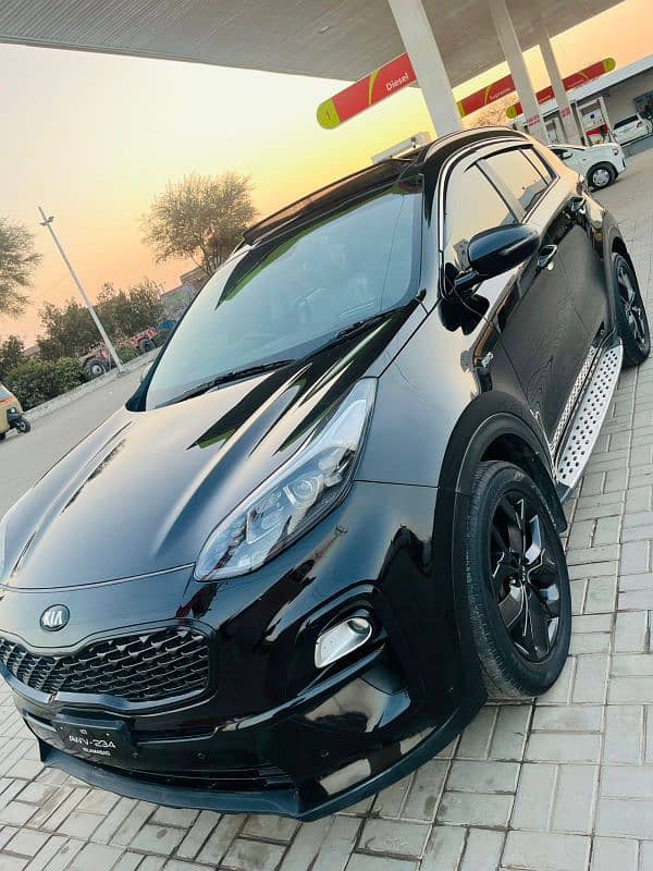 KIA Sportage 2021/2022 AWD all black | Only 1 fender is dry shower 6