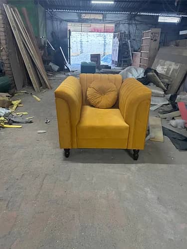 Sofa Poshish - Sofa Repair - L Shape Sofa Set - Fabric change - Sofa 12