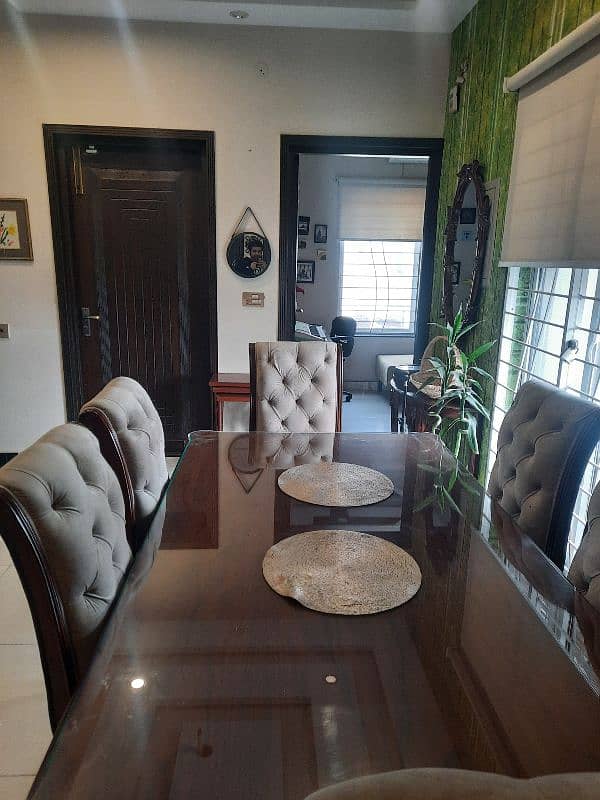 Wooden Dining Table and Chairs 2