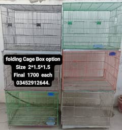 Cages Different size 1, 2, 3, 4 portion 03452912644