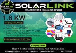 1.6KW to 10KW Hybrid Solar System | Complete Solar Installation