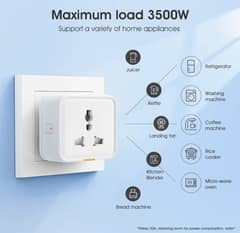 Smart WiFi Plug 16A Heavy-Duty Appliances with Power Monitoring