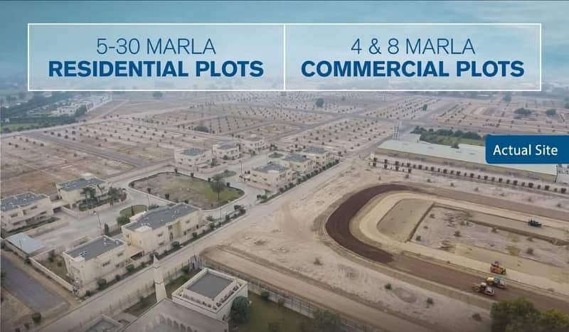 8 Marla Commercial Plot For Sale,  Etihad Garden  Ryk 27