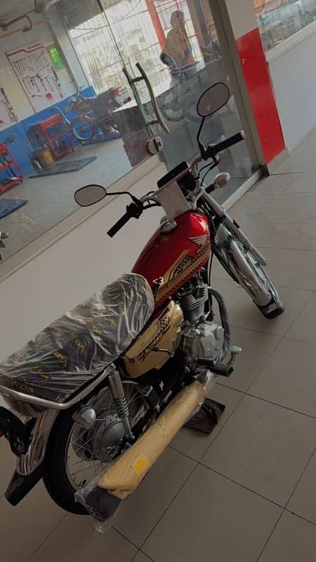 Honda 125 Gold Edition 2025 100km Drive Only 0