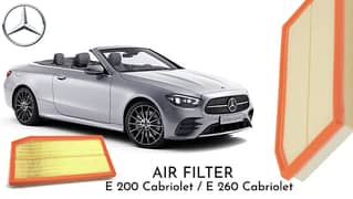 Mercedes Air Filter - Mercedes E 200 Cabriolet / E 260 Cabriolet