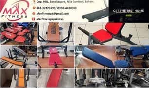 Straight bench bench press& multi bench and fitness equipment GYM SALE