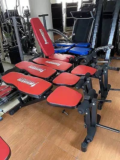 Straight bench bench press& multi bench and fitness equipment GYM SALE 4