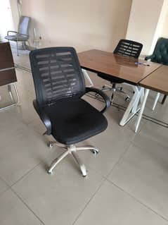 Office Chairs are in almost new condition