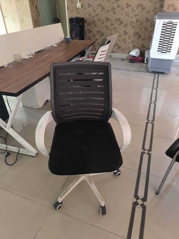 Office Chairs are in almost new condition 7