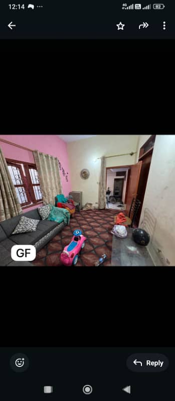 HOUSE FOR SALE G+2 CORNER SECTOR 5A4 NORTH KARACHI 11