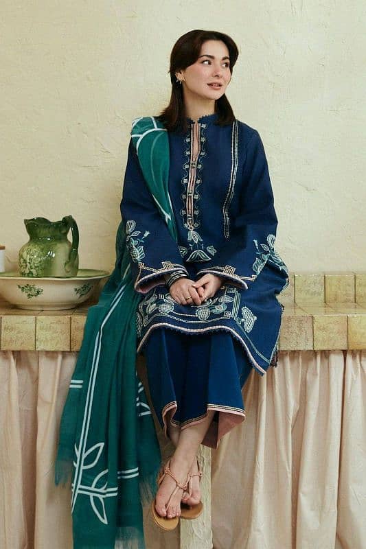 *ZARA SHAHJHAN* 3pc Summer Casual Collection 4