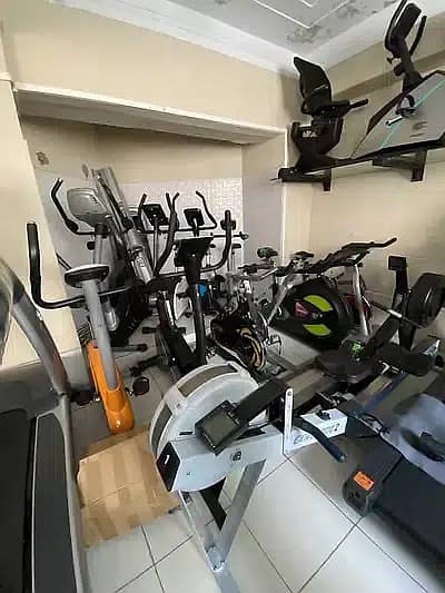 TREADMILLS\ELLIPTICALS\MATS\DUMBBELLS\RODS\BENCH\ALL ITEMS AVAILABLE 1