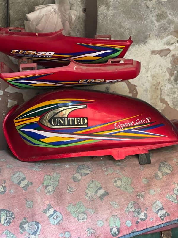 united bike 70cc 0