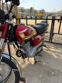 Honda 125 Red 2025 Model