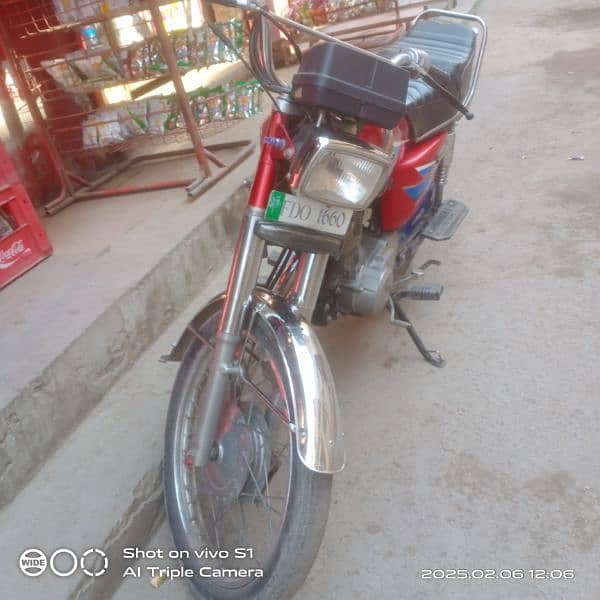 honda CG 125 2008 model 10000 KM CHLI HA 1