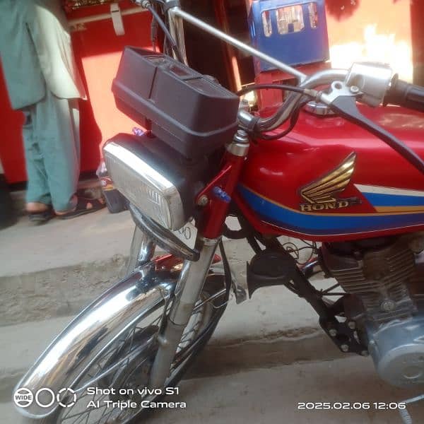 honda CG 125 2008 model 10000 KM CHLI HA 5