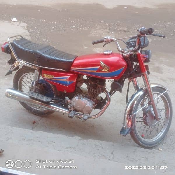 honda CG 125 2008 model 10000 KM CHLI HA 6