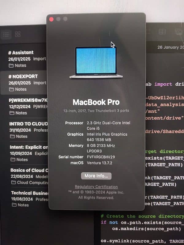 Macbook Pro 2017 without touchbar 1