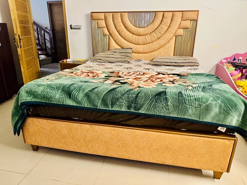 Turkish design elegant double bed set 0