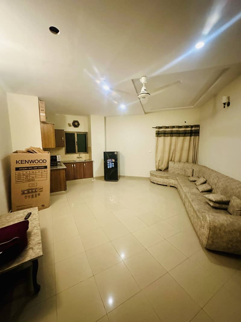 1 Bed Fully Furnished Available For Rent In Rania Heights Monthly 5