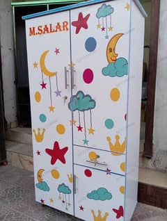 Children’s Wardrobe with Baby Stickers – Affordable Price