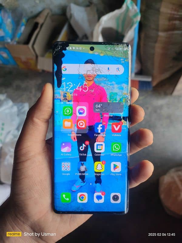 Tecno edge 20 pro plus Panel damage 2