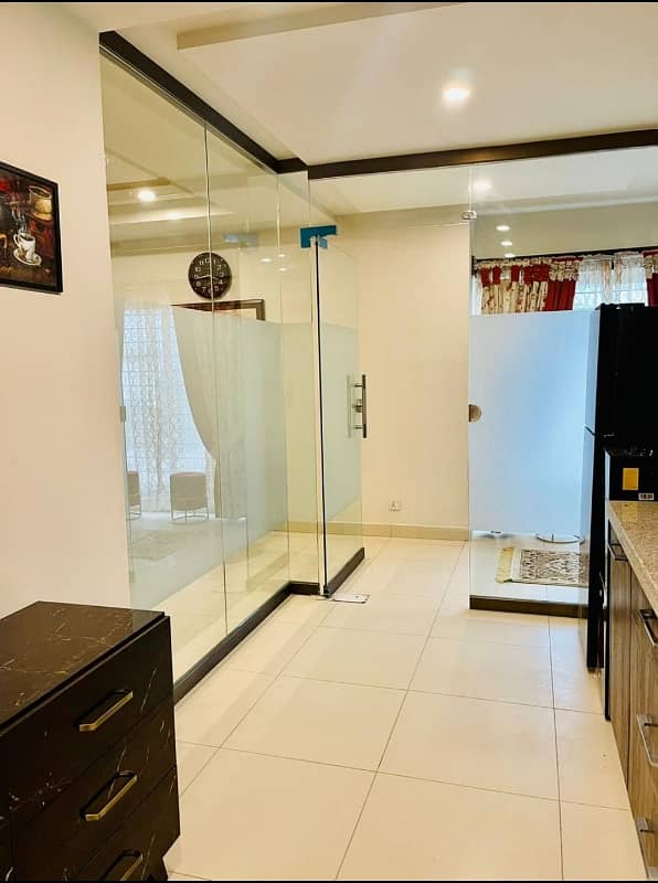 2 Bed Fully Furnished Apartment Available For Rent In The Atrium Zaraj Housing Scheme 8