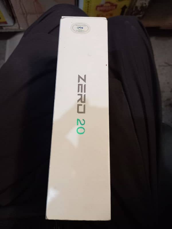 infinix zero 20 with box 256 gb 9