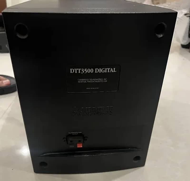 Cambridge Soundworks DTT3500 Digital Speakers and Subwoofer for sale 2